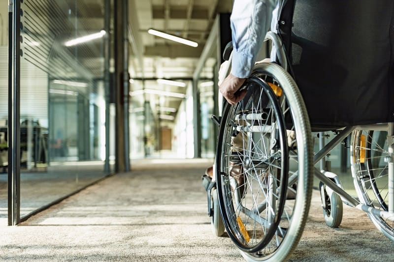 wózek dla niepełnosprawnego