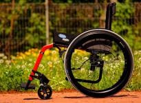 wózek inwalidzki składany hybryda