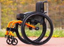 wózek inwalidzki kuschall 2.0 K-Series widok z ukosa